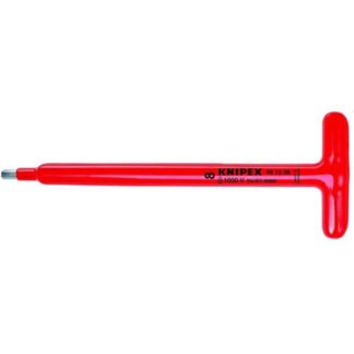 Knipex 981506 10-1/2" T-Handle for Hexagon Socket Screws - VDE 1000V Insulated