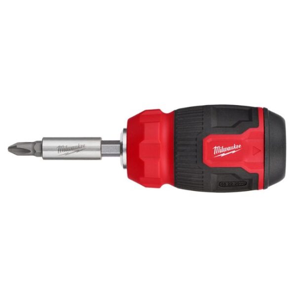 Milwaukee 48-22-2910 8-in-1 Compact Multi-Bit Screwdriver