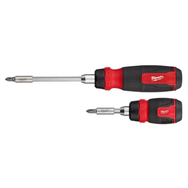 Milwaukee 48-22-2905 14-in-1 Ratcheting Multi-Bit and 8-in-1 Ratcheting Compact Multi-bit Screwdriver Set