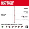 Milwaukee 48-35-1511 12ft Telescoping Laser Pole Kit