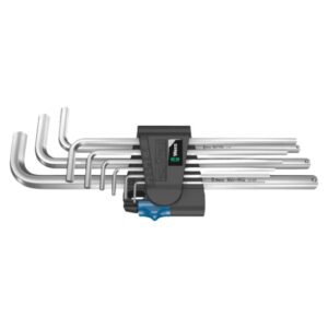 Wera 022130 950/9 L HEX-PLUS Chrome Metric Hex L-key Set