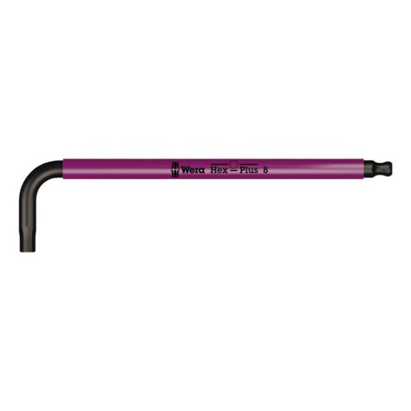 Wera 022204 950 SPKL HEX-PLUS Hex-Plus L-key with Holding Function 8.0 x 195mm 10-Pack Wera 022204 950 SPKL HEX-PLUS Hex-Plus L-key with Holding Function 8.0 x 195mm 10-Pack