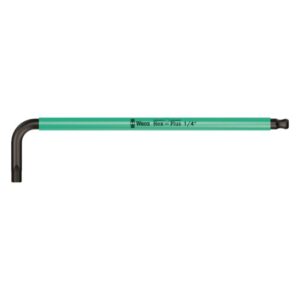 Wera 022636 950 SPKL HEX-PLUS Long Arm L-key 1/4" x 185mm 10-Pack