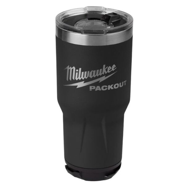Milwaukee 48-22-8392B PACKOUT 20oz Tumbler-Black