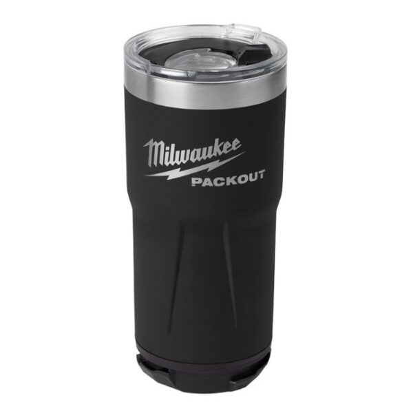 Milwaukee 48-22-8392B PACKOUT 20oz Tumbler-Black