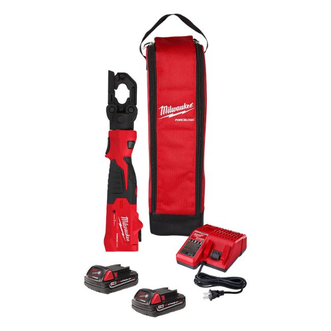 Milwaukee 2979-22 M18 FORCE LOGIC 6T Latched Linear Utility Crimper Kit