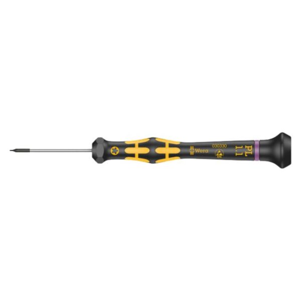 Wera 030330 1573 ESD Kraftform Micro Pentalobe Precision Screwdriver PL 1.1 x 40mm