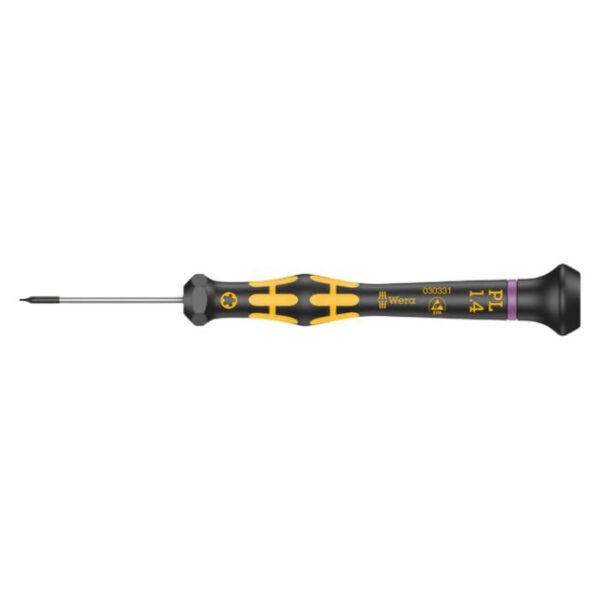 Wera 030331 1573 ESD Kraftform Micro Pentalobe Precision Screwdriver PL 1.4 x 40mm