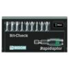 Wera 056375 BIT-CHECK 10 Universal 3 PH/SL Bits Assortment with Rapidaptor