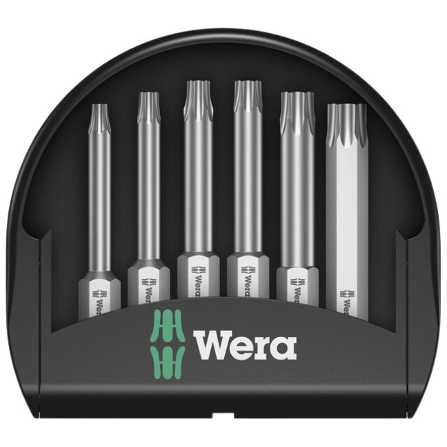 Wera 056472 BIT-CHECK 6 Universal 1 Torx Bits Assortment