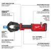 Milwaukee 2876-22 M18 FORCE LOGIC 11T Dieless Latched Linear Utility Crimper Kit