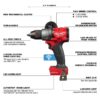 Milwaukee 2905-20 M18 FUEL 1/2" Hammer Drill/Driver with ONE-KEY-Tool Only