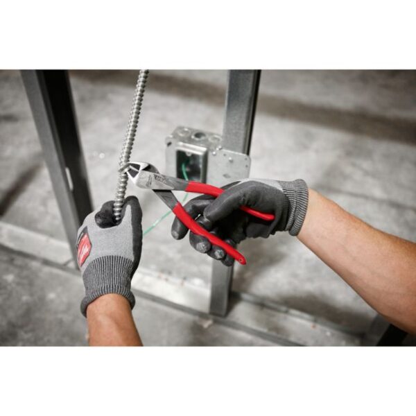 Milwaukee MT506 USA Made 8" Diagonal Dipped Grip Cutting Pliers