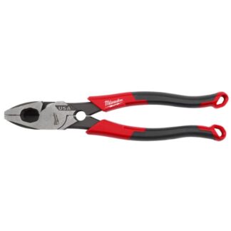 Milwaukee MT550T USA Made 9" Lineman's Comfort Grip Pliers with Thread Cleaner