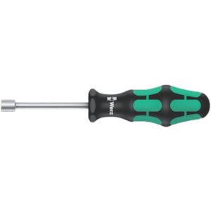 Wera 029463 395 HO Kraftform Plus Hollow Shaft Nut Driver 7.0mm x 90mm (3-35/64")
