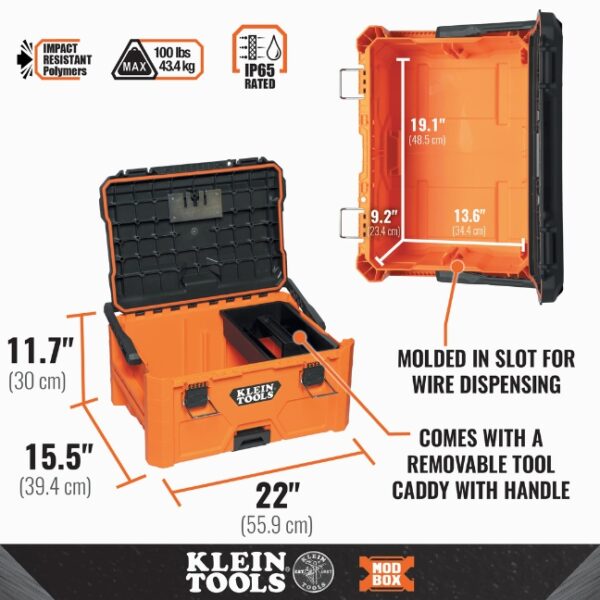 Klein 54803MB MODBOX Medium Toolbox