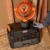Klein PJSFM1 7.64'' (19.4 cm) Rechargeable Personal Jobsite Fan