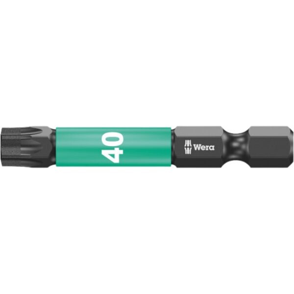 Wera 057667 867/4 IMP DC IMPAKTOR TORX Diamond Coated Bit T40 x 50mm 5-Pack Wera 057667 867/4 IMP DC IMPAKTOR TORX Diamond Coated Bit T40 x 50mm 5-Pack