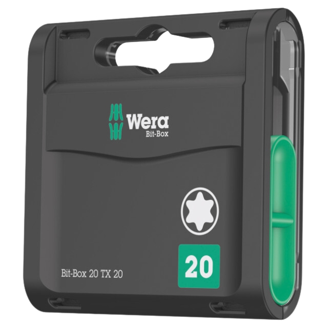 Wera 057770 BIT-BOX 20 TORX TX20x25mm