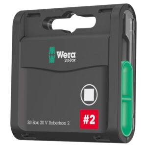 Wera 057790 BIT-BOX 20 V Robertson #2 x 25mm