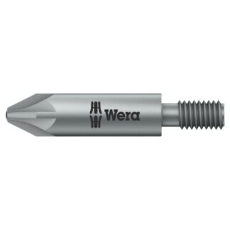 Wera 065129 855/12 M5 Drive Pozidriv Threaded Bit PZ2 x 45.5mm 5-Pack