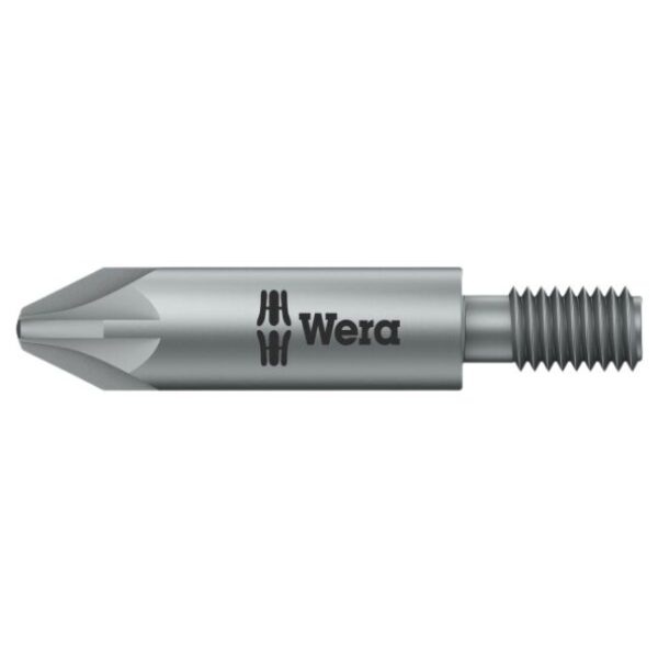 Wera 065129 855/12 M5 Drive Pozidriv Threaded Bit PZ2 x 45.5mm 5-Pack