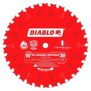 Diablo D1030X 10" x 30T Plywood Ripping Blade