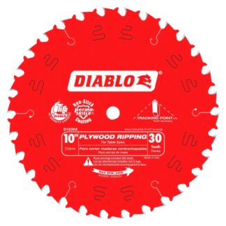 Diablo D1030X 10" x 30T Plywood Ripping Blade