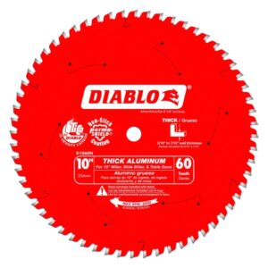 Diablo D1060N 10" X 60T Thick Aluminum Cutting Saw Blade