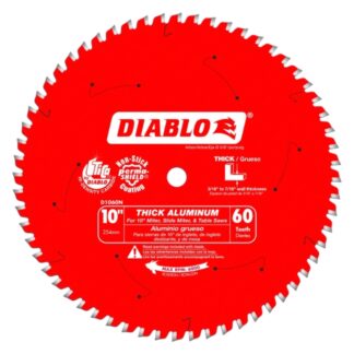 Diablo D1060N 10" X 60T Thick Aluminum Cutting Saw Blade