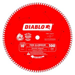 Diablo D10100N 10" X 100T Thin Aluminum Cutting Saw Blade