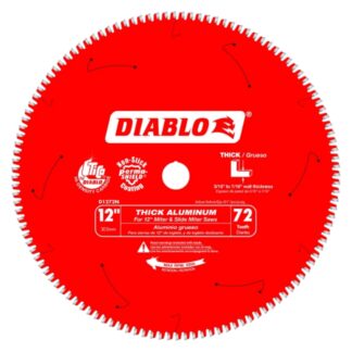 Diablo D1272N 12" X 72T Thick Aluminum Cutting Saw Blade