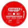 Diablo D0756F 7-1/4" x 56T STEEL DEMON Carbide-Tipped Saw Blade for Metal