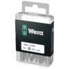 Wera 072403 855/1 Z DIY 1/4" Drive Pozidriv Insert Bit PZ1 x 25mm 10-Pack