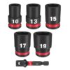 Milwaukee 49-66-7036 SHOCKWAVE Impact Duty 3/8" Drive Metric Standard Socket Set 6-Piece Milwaukee 49-66-7036 SHOCKWAVE Impact Duty 3/8" Drive Metric Standard Socket Set 6-Piece