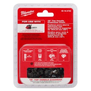 Milwaukee 49-16-2742 12" Top Handle Chainsaw Chain