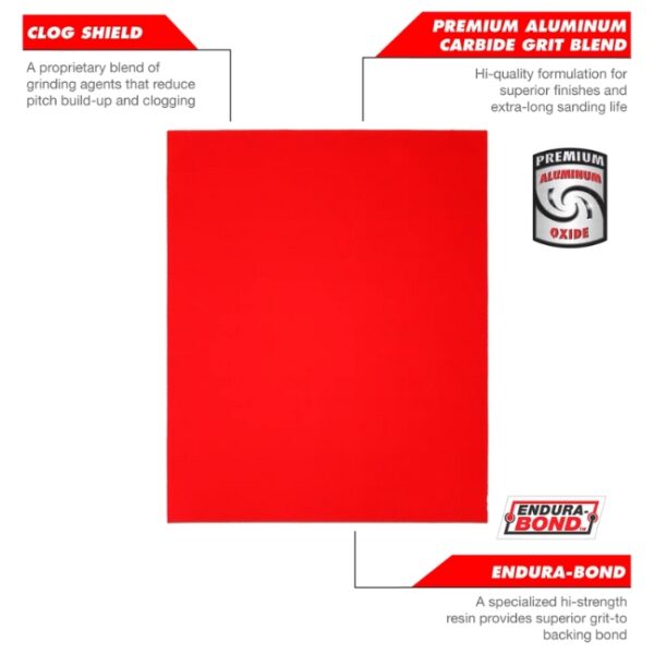 Diablo DCS911120S04G 9" x 11" 120-Grit Sanding Sheet 4-Pack