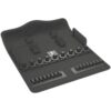 Wera 136402 9462 Textile Box 8003 Zyklop B 29 for 8100 SB Zyklop Metal Switch Ratchet Sets, Empty