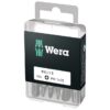 Wera 072400 851/1 Z DIY 1/4" Drive Phillips Insert Bit PH1 x 25mm 10-Pack