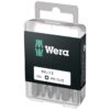 Wera 072401 851/1 Z DIY 1/4" Drive Phillips Insert Bit PH2 x 25mm 10-Pack