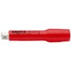 Knipex 9832125 5" Extension Bar 3/8" Drive - VDE 1000V Insulated