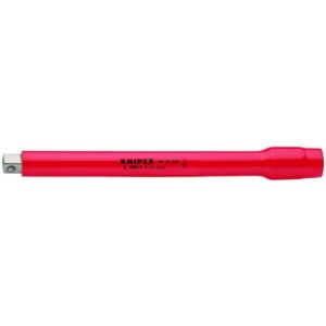 Knipex 9835250 10" Extension Bar 3/8" Drive - VDE 1000V Insulated