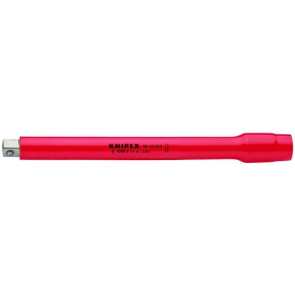 Knipex 9835250 10" Extension Bar 3/8" Drive - VDE 1000V Insulated