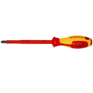 Knipex 982403 10-1/2" Phillips PH3 Screwdriver - VDE 1000V Insulated