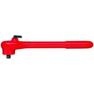 Knipex 9841 10" Reversible Ratchet 1/2" Drive - VDE 1000V Insulated