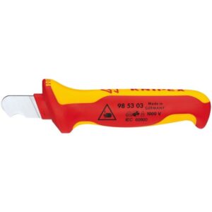 Knipex 985303 7-1/2" Dismantling Knife - VDE 1000V Insulated
