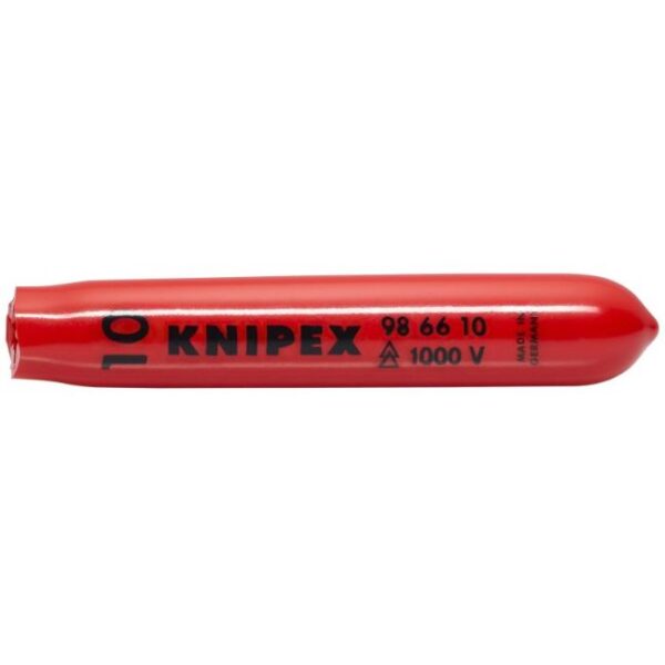 Knipex 986610 3" Self-Clamping Plastic Slip-On Cap #10 - VDE 1000V Insulated