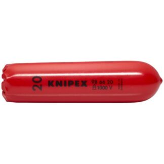 Knipex 4" Self-Clamping Plastic Slip-On Cap #20 - VDE 1000V Insulated