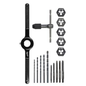 Milwaukee 49-22-5600 SAE Tap and Die Set 17-Piece