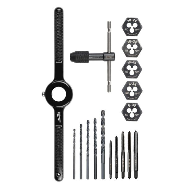 Milwaukee 49-22-5600 SAE Tap and Die Set 17-Piece